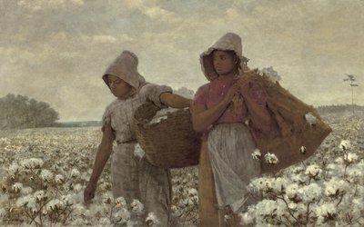 Die Baumwollpflücker, 1876 von Winslow Homer