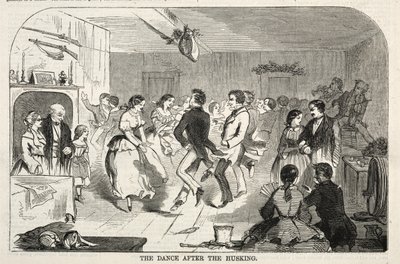 Der Tanz nach dem Entkörnen von Winslow Homer