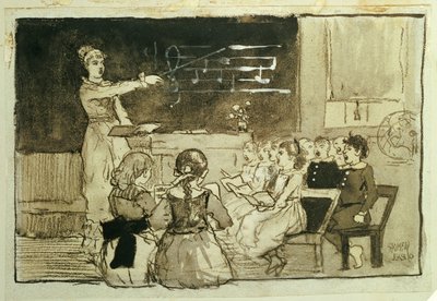 Die Musikstunde von Winslow Homer