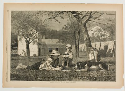 Die Mittagspause von Winslow Homer