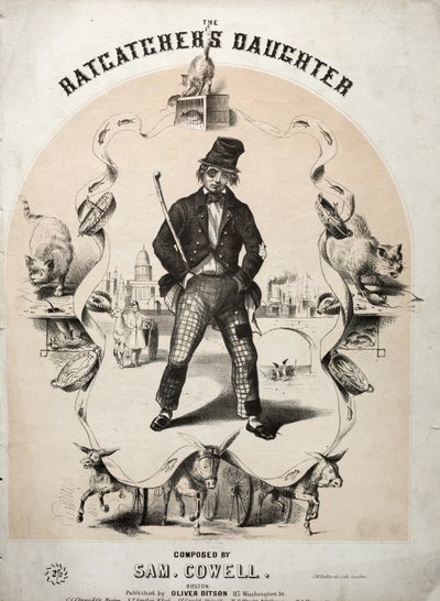 Die Tochter des Rattenfängers - Notenblatt von Winslow Homer