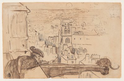 Blick auf Paris von Winslow Homer