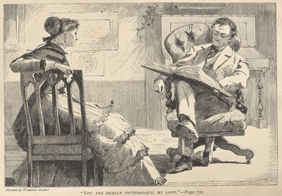 "Du bist wirklich malerisch, meine Liebe" von Winslow Homer