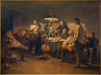 Abendgesellschaft von Wladimir Jegorowitsch Makowski