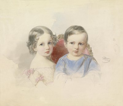 Geschwisterpaar von Woldemar Hau