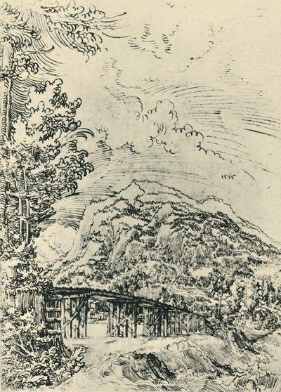 Landschaft, 1515, 1943 von Wolf Huber