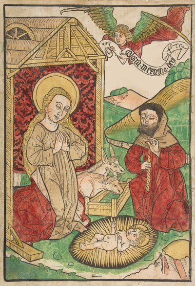 Die Geburt Christi, ca. 1470 von Wolfgang