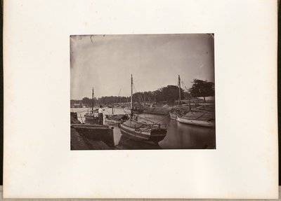 Hafen von Probolinggo von Woodbury and Page
