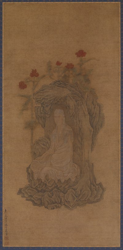 Weißgekleidete Guanyin, 17. Jahrhundert von Wu Bin