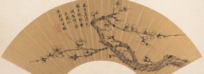 Zweig einer blühenden Pflaume von Xiang Shengmo