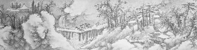 Winterlandschaft von Xie Shichen