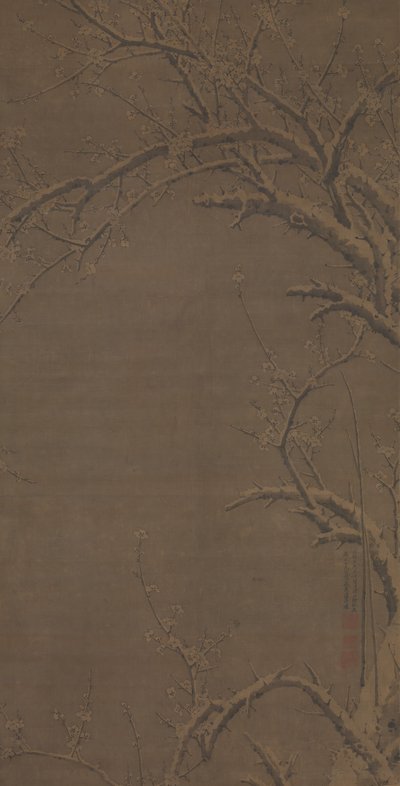 Die reine Weiße des Winters, datiert 1441 von Xu Jing