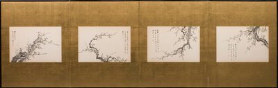 Pflaumenblüten von Yamamoto Baiitsu