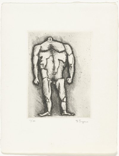 Starker Mann von Yo Sugano (signed by artist)