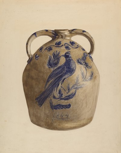 Krug, um 1937 von Yolande Delasser