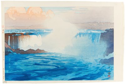 Die Niagara-Wasserfälle von Yoshida Hiroshi