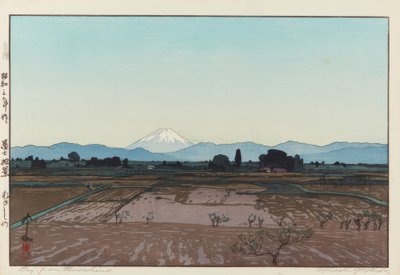 Fuji von Musashino von Yoshida Hiroshi