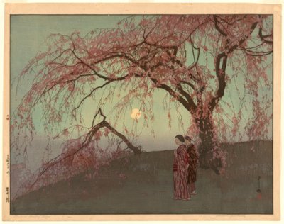Kumoi-Kirschbäume von Yoshida Hiroshi
