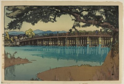 Seta-Brücke von Yoshida Hiroshi
