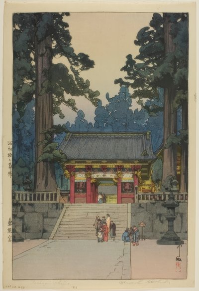 Toshogu-Schrein von Yoshida Hiroshi