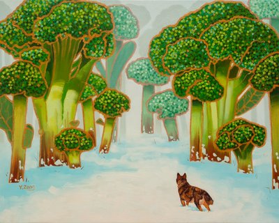 Brokkoli-Wald von Yue Zeng