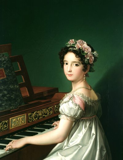 Manuela González Velázquez, spielt Klavier von Zacarias Gonzalez Velazquez