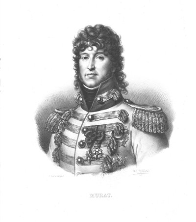Joachim Murat, um 1820 von Zephirin Felix Jean Marius Belliard