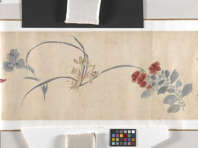 Farbige Blumen von Zhimian Zhou