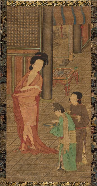 Yang Guifei nach dem Baden von Zhou Fang
