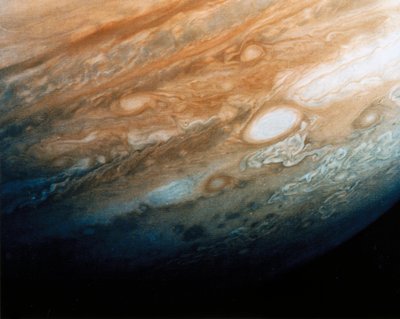 Nahaufnahme der Wolkenmuster des Jupiter von Ferdinand Georg Waldmuller