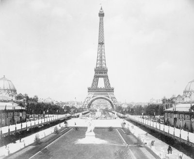 Eiffelturm, Pariser Ausstellung von . .