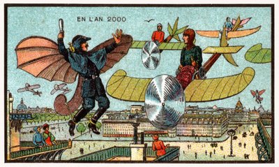 Fliegender Polizist, um 1910 von . .