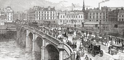 Glasgow-Brücke von . .