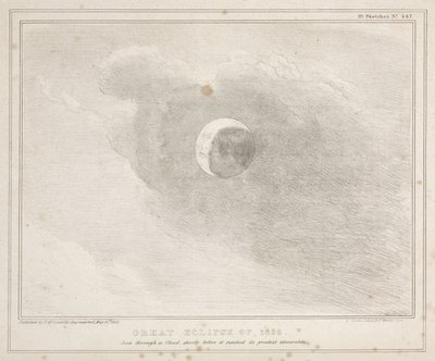 Große Finsternis von 1836 von John Pardon