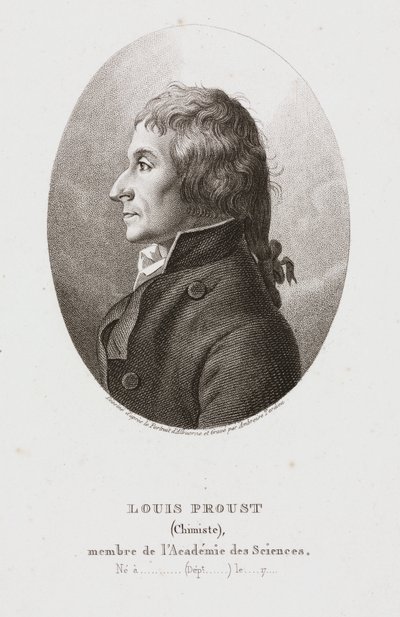 Joseph Louis Proust, französischer Chemiker, ca. 1795 von Frederick (attr. to) Barnard
