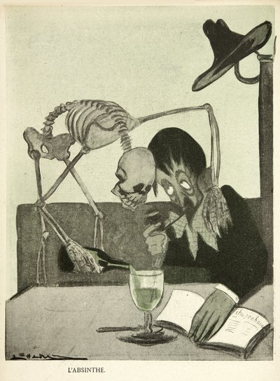 Der Absinth von Frederick (attr. to) Barnard