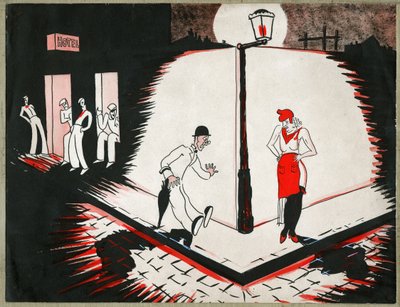 Marianne als Prostituierte, ca. 1930 von . .
