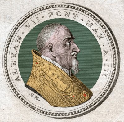 Papst Alexander VII von . .