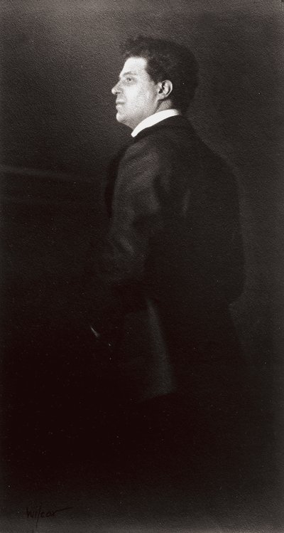 Porträt von Pietro Mascagni, dem Musiker von Henry Charles Fehr