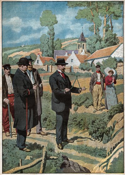 Ein Wünschelrutengänger von John Pardon