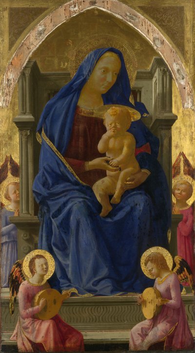 Madonna und Kind von Masaccio