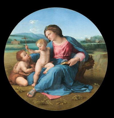Die Alba Madonna von Raphael