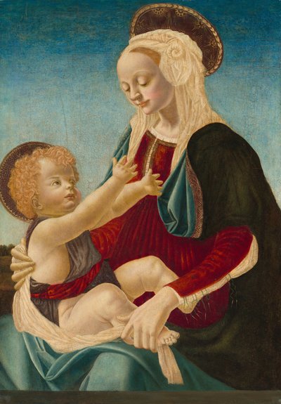 Madonna mit Kind von after Andrea del Verrocchio