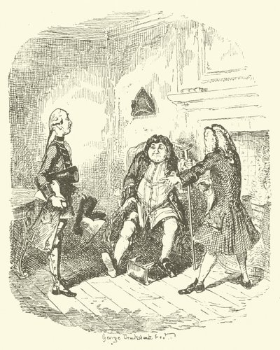 Illustration für Tristram Shandy von after George Cruikshank