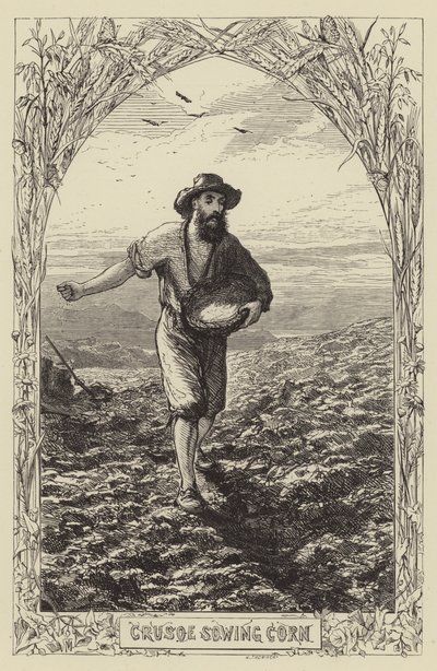 Robinson Crusoe von after George Housman Thomas