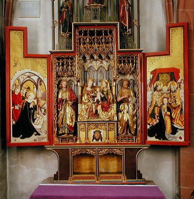 Die Orgel, fertiggestellt 1868 von after German School