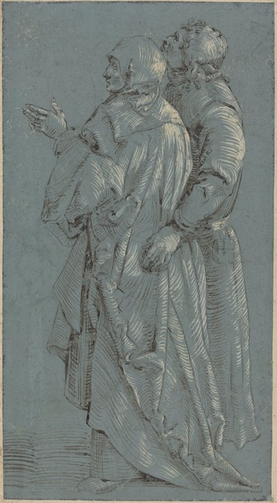 Die Jungfrau und der heilige Johannes von after Hans Baldung Grien