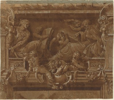 Prophet und Sibylle von after Jacopo Zanguidi Italian 16th Century called Bertoia