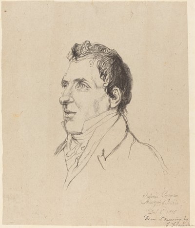 Antonio Canova von after John Flaxman
