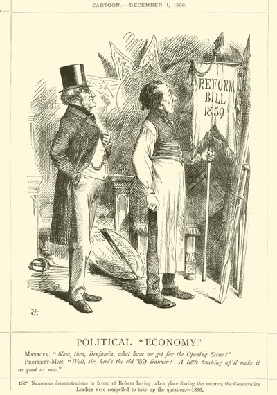 Politische Ökonomie von after John Tenniel